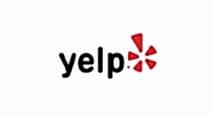 A yelp logo is shown.