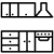 A black background with a white circle in the middle.